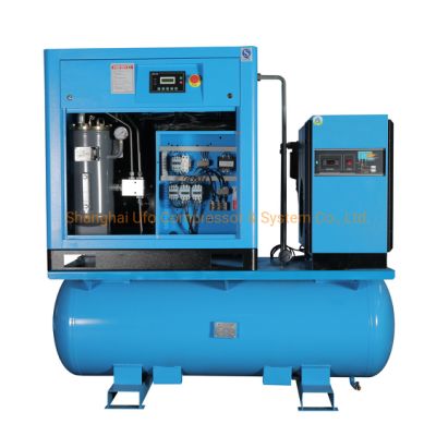 1.5m3/Min11kw 15HP 20HP 15kw Screw Air Compressor with Air Dryer